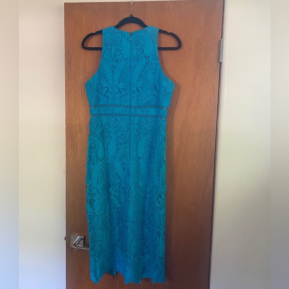 NEW - VICI brand blue lace midi dress - Picture 6 of 7
